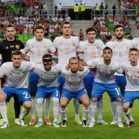 ВИДЕО: Футболисты сборной России одержали первую победу в этом году