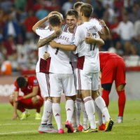 Šabala izrauj Latvijas izlases neizšķirtu spēlē pret Turciju
