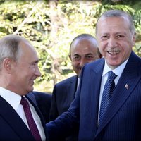 Erdogans: Turcija par daļu Krievijas piegādātās dabasgāzes maksās rubļos