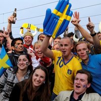 Zviedrijas un Vācijas hokeja izlases apmainās uzvarām pirms PČ