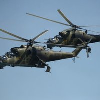 Putina draudīgais ierocis Sīrijā: Mi-24 helikopters