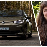 Video: Māra Sleja izmēģina modernizēto 'VW ID.3' elektroauto