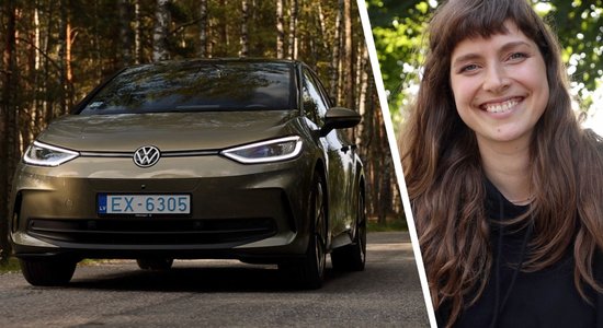 Video: Māra Sleja izmēģina modernizēto 'VW ID.3' elektroauto