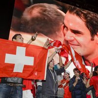 Foto: Federers ar Šveices izlasi pirmoreiz karjerā kļūst par Deivisa kausa ieguvēju