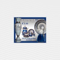 'Latvijas Pasts' izdod Rīgas Porcelāna muzejam veltītu pastmarku
