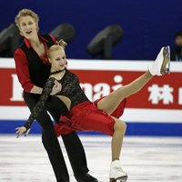 Латвийская пара — в шестерке лучших в танцах на льду на Tallinn Trophy