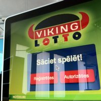'Viking Lotto' Rīgā laimēti 41 092 eiro, bet momentloterijā 'Sapnis' Aizputē 10 000 eiro