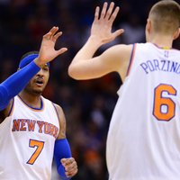 Porziņģis ar 13 punktiem palīdz 'Knicks' gūt pārliecinošāko uzvaru šosezon