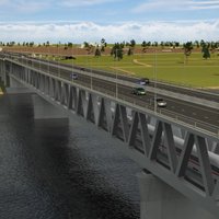 Мост Rail Baltica через Даугаву станет четвертым мостом такого рода в мире