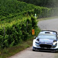 Igaunis Tanaks līderis pēc pirmās dienas WRC Vācijas rallijā