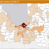 Covid-19 izplatības karte: Latvijā gandrīz 20 saslimušie uz 100 000 iedzīvotāju