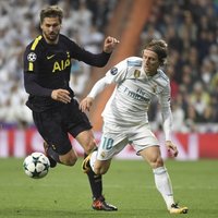 'Real' un 'Tottenham Hotspur' ČL cīnās neizšķirti; Mančestras 'City' pieveic 'Napoli'