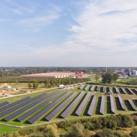 ФОТО: Производитель яиц Balticovo открыл парк солнечных панелей