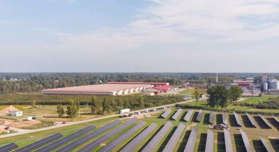 ФОТО: Производитель яиц Balticovo открыл парк солнечных панелей