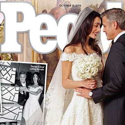 ФОТО: Первая фотография свадьбы Джорджа Клуни появилась в прессе