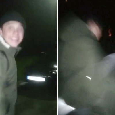 Video: Jaunietis Aizkrauklē lauž auto spoguļus; policija vainīgo noskaidrojusi