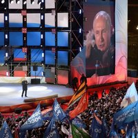 Krievijas prezidenta vēlēšanās ar 76,6% balsu uzvarējis Putins