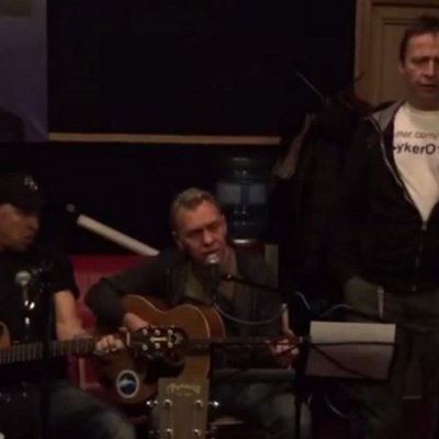 ВИДЕО: Скляр, Сукачев и Охлобыстин посвятили Донбассу песню 