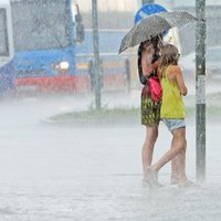 Latviju skārušas stiprākās un plašākās lietusgāzes kopš pagājušā gada