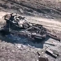 Video: Kā izskatās iznīcināts Krievijas modernākais tanks T-90M 'Proriv-3'