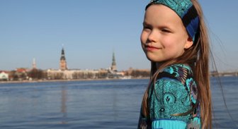 ВИДЕО: Юная рижанка очаровала жюри украинского 