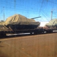 Foto: Krievijā pamanīts vēl neprezentētais 'Armata' tanks