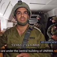 Zem UNRWA mītnes Gazā atrasts 'Hamās' tunelis, paziņo Izraēla