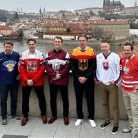 Легенды хоккея встретились в Праге: Озолиньш, Ягр, Крупс и Курри