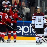 'Mīlasstāsts' jau kopš B grupas laikiem... Kad Latvija un Šveice satiekas hokeja laukumā