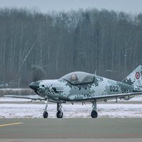 ФОТО: Военно-воздушные силы получили два самолета, произведенных в Латвии
