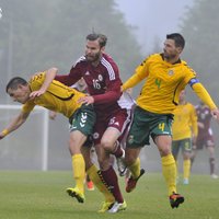ВИДЕО: как футболисты Латвии в 12-й раз выиграли Кубок Балтии