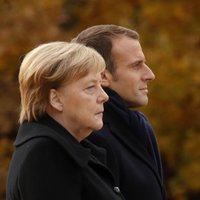 Merkele un Makrons noraida atkārtotas sarunas par 'Brexit' vienošanos