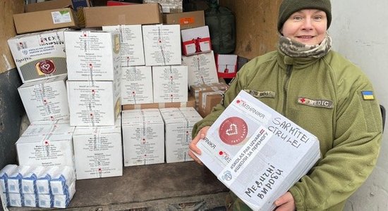 Латвийские школьники собрали 10 тысяч кг пожертвований для ВСУ и "Азова"
