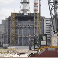 На АЭС в Чернобыле строят новый купол саркофага