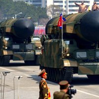Ziemeļkoreja varētu būt saražojusi līdz pat 60 kodolieroču, lēš Dienvidkoreja