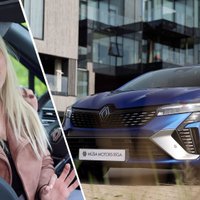 Video: Ieva Sutugova iepazīst jauno 'Renault Clio'