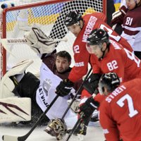 В плей-офф хоккеисты сборной Латвии выходят на Швейцарию
