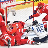 Video: Pusfināla cīņas pasaules hokeja čempionātā