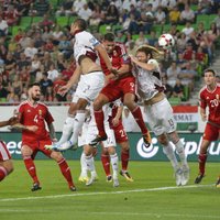 Новый антирекорд: сборная Латвии по футболу проиграла восьмой матч подряд