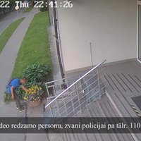 Video: Policija lūdz atpazīt Rīgas apstādījumu postītāju