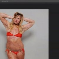 Шокирующее видео: как выглядела модель до обработки в Photoshop