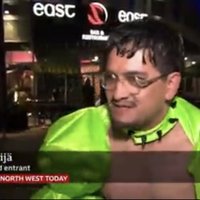 BBC reportiere potenciālo 'Eirovīzijas' uzvarētāju sajauc ar viņa fanu