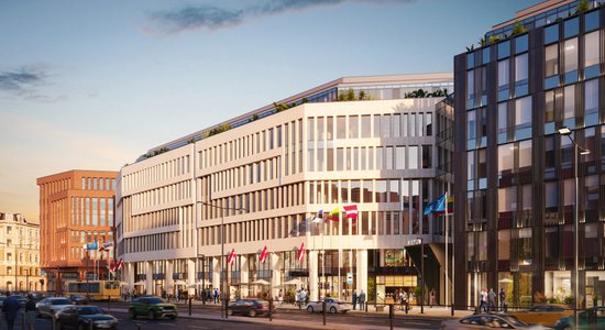Ekspluatācijā nodots 60 miljonus eiro vērtais biznesa centrs 'Novira Plaza'