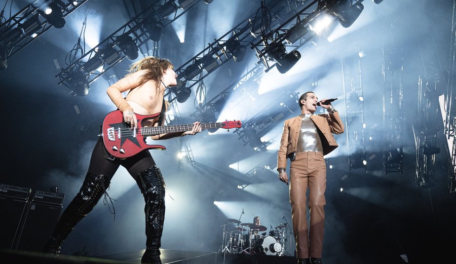 “Måneskin’s Grand Open-Air Concert in Latvia: Italian Superstars Perform on Mežaparka Grand Stage”