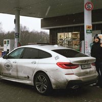 Mairis Briedis ar savu jauno BMW devies apceļot Latgali