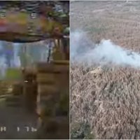 Video: Drons filigrāni ielido okupantu blindāžā
