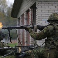 ФОТО: военные НАТО в Эстонии отрабатывают тактику ведения городского боя