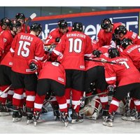 Lietuvas hokejisti pasaules čempionātā sagrauj Igauniju