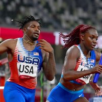 ASV sprinteriem atcelta diskvalifikācija 4x400 metru stafetē