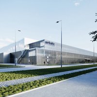 ФОТО: airBaltic построит крупный ангар в Рижском аэропорту